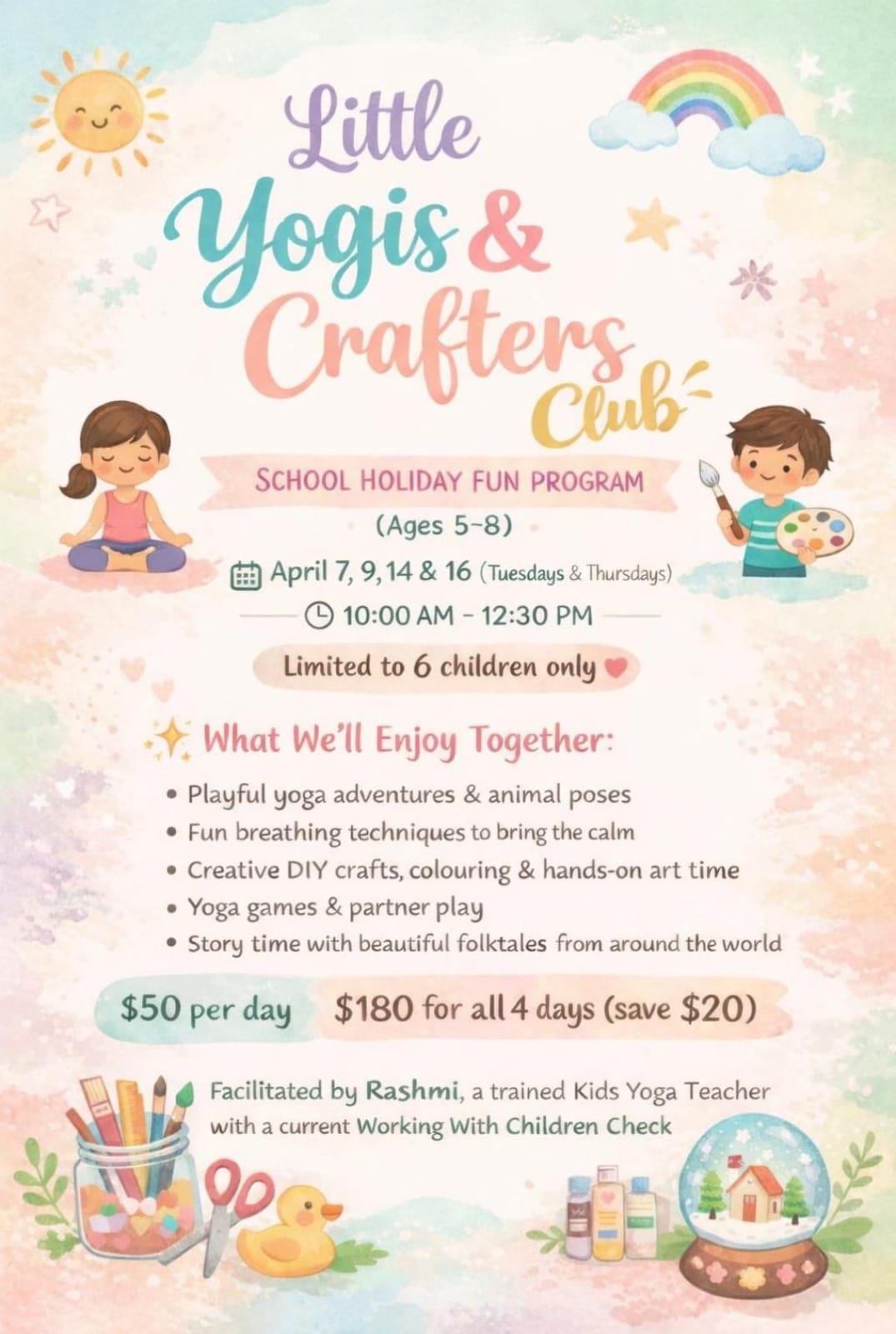 Little Yogis & Crafters Club